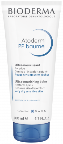 BIODERMA tootepilt, Atoderm PP Baume 200ml, nutrition balm for dry skin