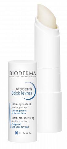 BIODERMA tootepilt, Atoderm Stick levres 4g, moisturizing lips stick