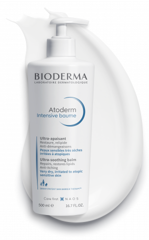 BIODERMA tootepilt, Atoderm Intensive Baume 500ml, moisturizing balm for dry skin