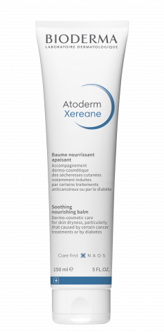 BIODERMA tootepilt, Atoderm Xereane T150ml, soothing nourishing balm for dried skin by treatments or pathologies