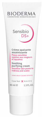 BIODERMA tootepilt, Sensibio DS+ Creme 40ml, soothing care for sensitive skin