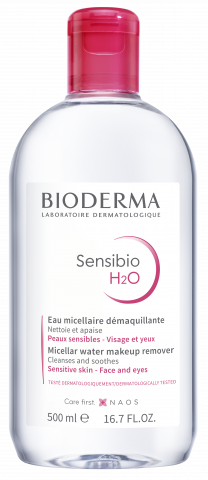 BIODERMA tootepilt, Sensibio H2O 500ml, Micellar water for sensitive skin