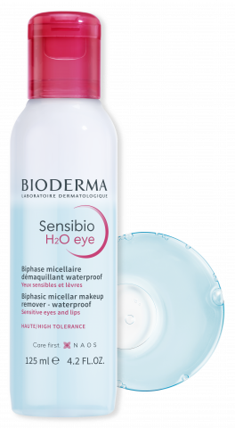 BIODERMA tootepilt, Sensibio H2O Eye 125ml, Micellar wipes for sensitive skin