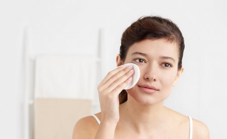 Bioderma - woman cleansing her face Bioderma - woman cleansing her face