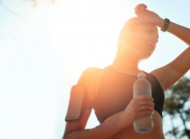 Woman doing sport