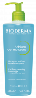 BIODERMA tootepilt, Sebium Gel moussant F500ml, shower foaming gel for oily skin