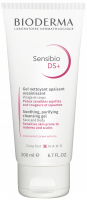 BIODERMA tootepilt, Sensibio DS+ Gel moussant 200ml, foaming gel for sensitive skin